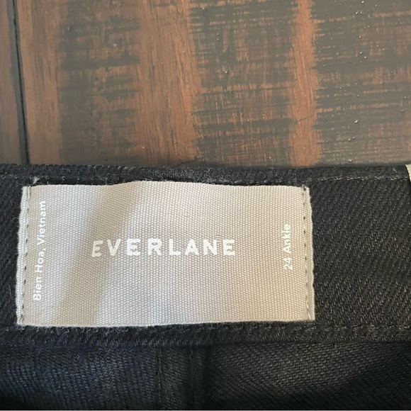 Everlane Black Mid Rise Ankle Jeans NWT - Picture 9 of 12